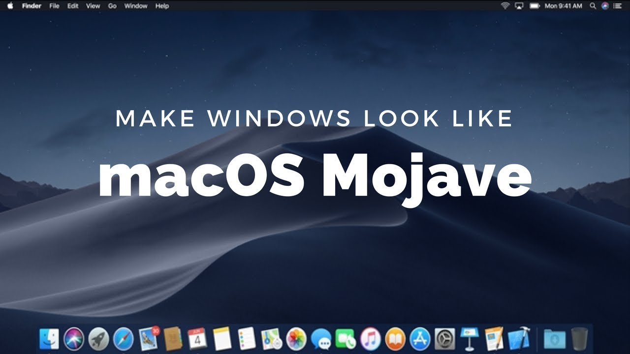 windows 10 mac os dock